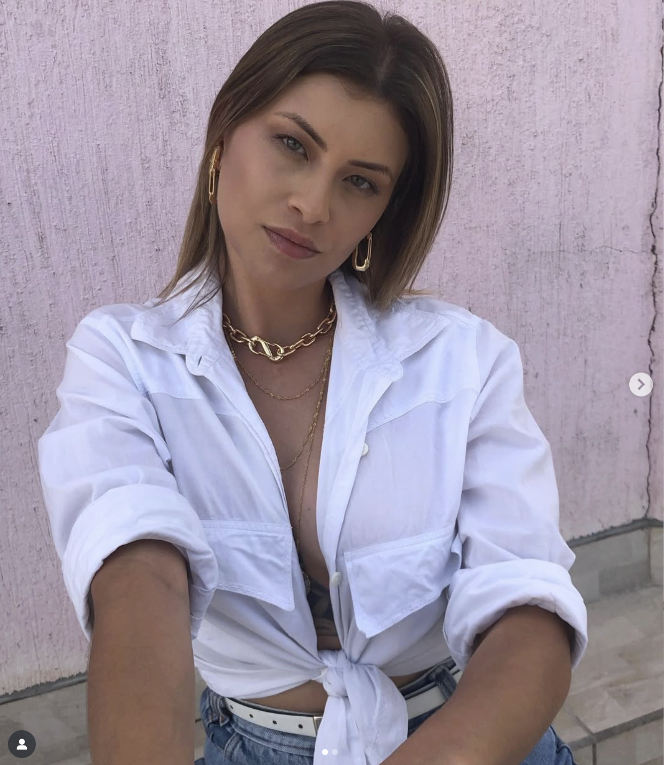 Aluna do Model Pro antes de começar a carreira de modelo