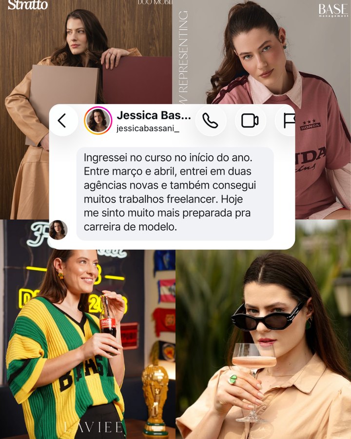 Jéssica Bassani, depoimento em print de conversa