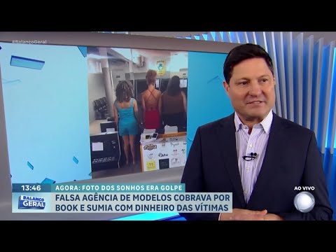 Reportagem do Balanço Geral sobre falsa agência que cobrava por álbuns