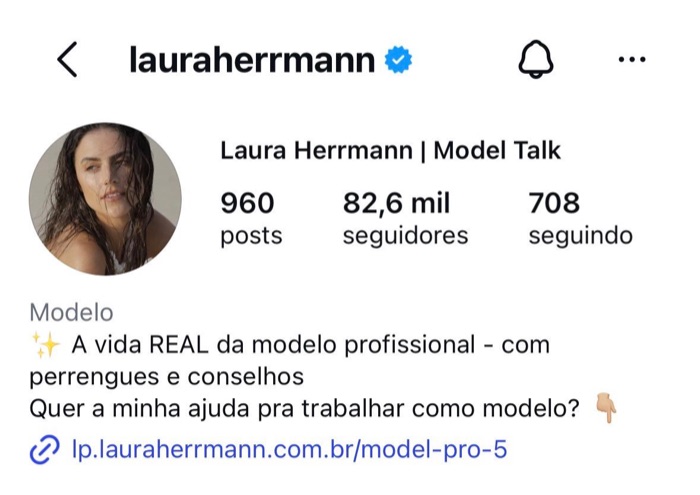 Perfil de Instagram de Laura Herrmann