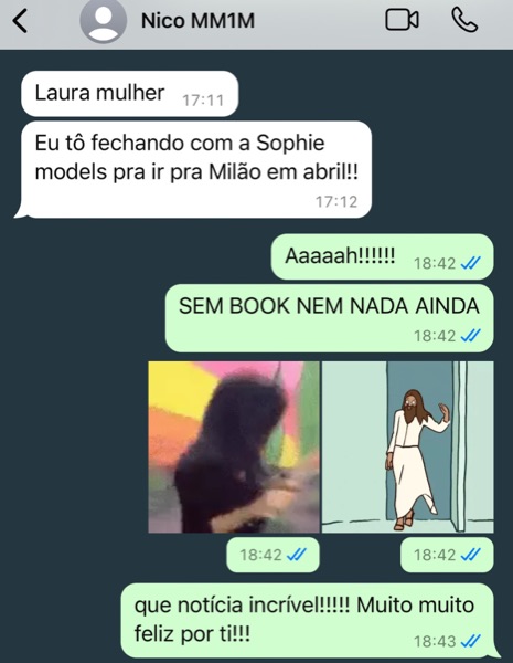 Depoimento de aluna do Model Pro